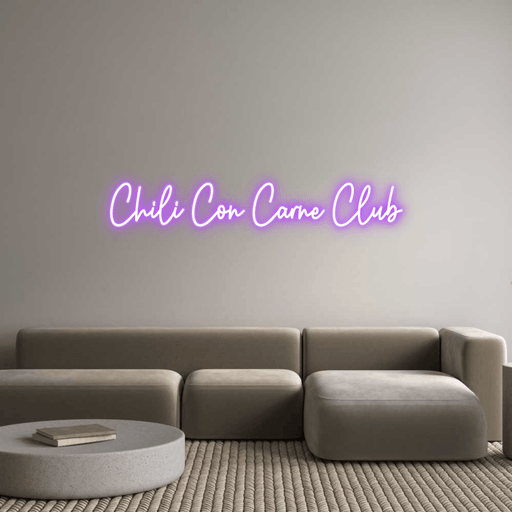 Custom Neon: Chili Con Car... - Neon Filter