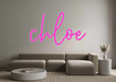 Custom Neon: chloe - Neon Filter