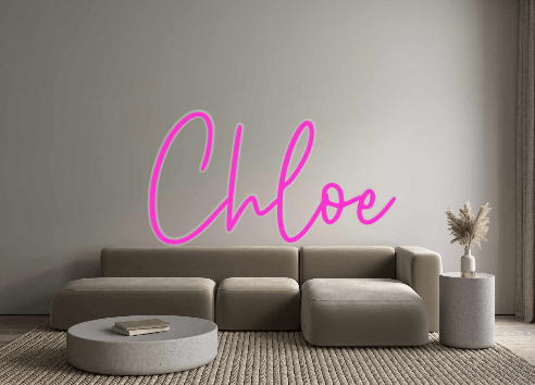 Custom Neon: Chloe - Neon Filter