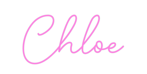 Custom Neon: Chloe - Neon Filter