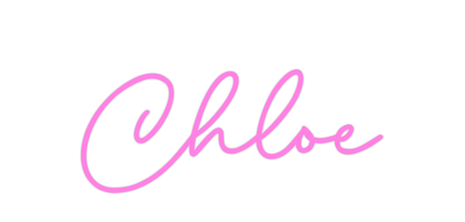 Custom Neon: Chloe - Neon Filter