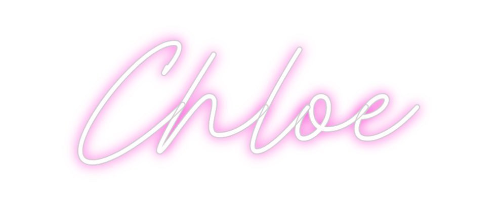 Custom Neon: Chloe - Neon Filter