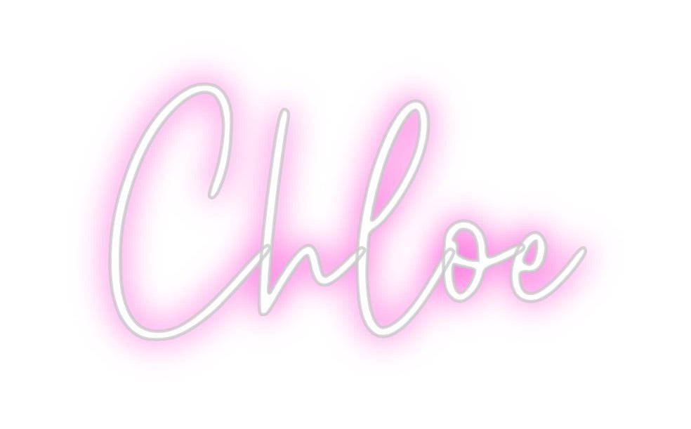 Custom Neon: Chloe - Neon Filter