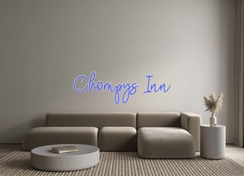 Custom Neon: Chompys Inn - Neon Filter