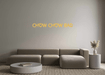 Custom Neon: CHOW CHOW BAR - Neon Filter