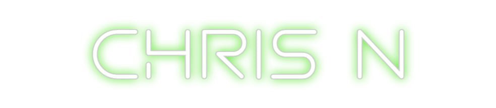 Custom Neon: Chris N - Neon Filter