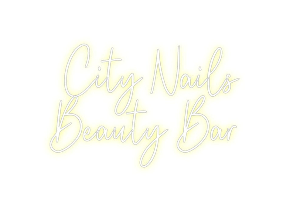 Custom Neon: City Nails ... - Neon Filter