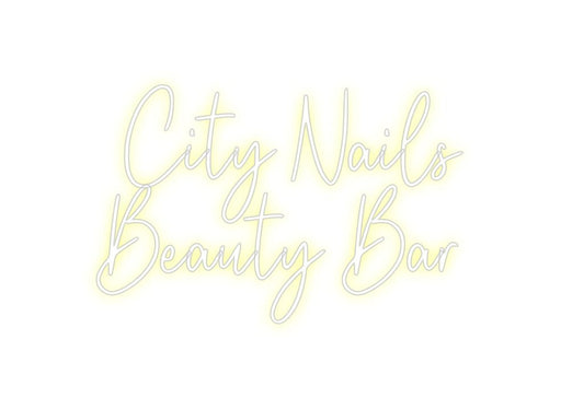 Custom Neon: City Nails ... - Neon Filter