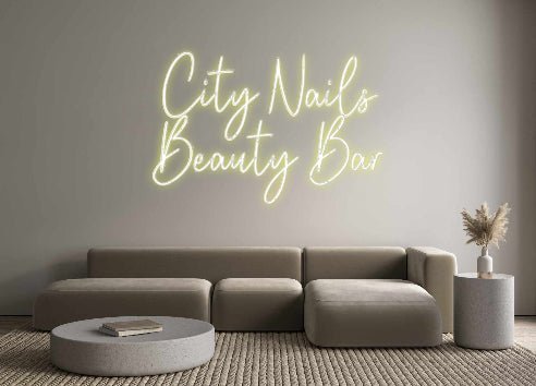 Custom Neon: City Nails B... - Neon Filter