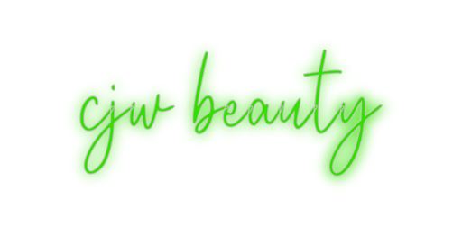 Custom Neon: cjw beauty - Neon Filter