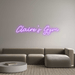 Custom Neon: Claire's Gym - Neon Filter