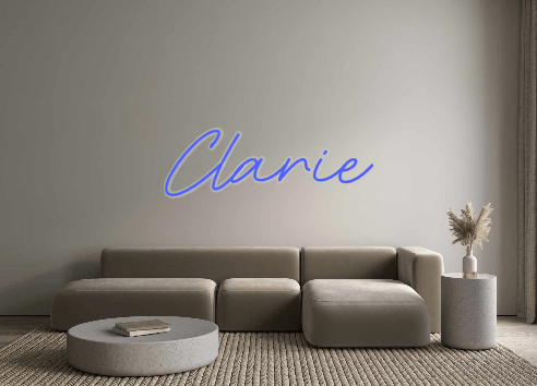 Custom Neon: Clarie - Neon Filter