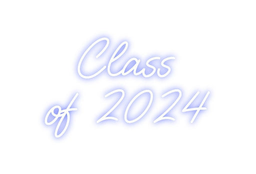 Custom Neon: Class of 2024 - Neon Filter