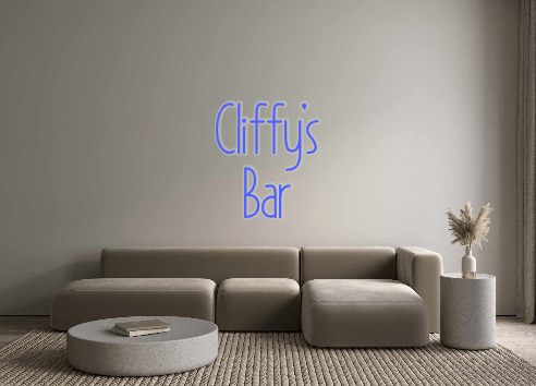 Custom Neon: Cliffy’s Bar - Neon Filter