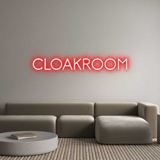 Custom Neon: CLOAKROOM - Neon Filter