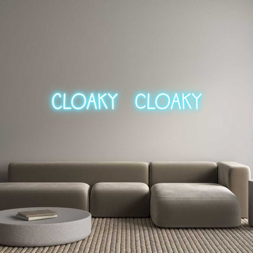 Custom Neon: Cloaky cloaky - Neon Filter