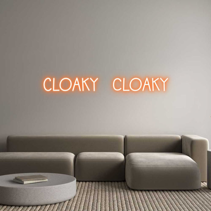 Custom Neon: Cloaky cloaky - Neon Filter