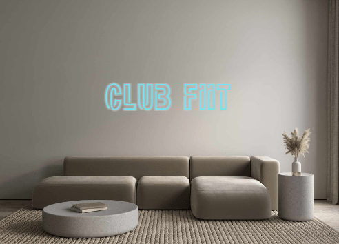 Custom Neon: CLUB FIIT - Neon Filter