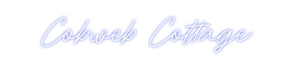 Custom Neon: Cobweb Cottage - Neon Filter