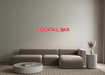 Custom Neon: COCKTAIL BAR - Neon Filter