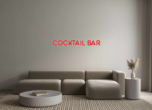 Custom Neon: COCKTAIL BAR - Neon Filter