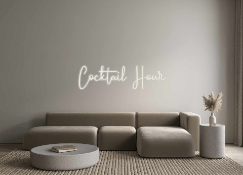 Custom Neon: Cocktail Hour - Neon Filter