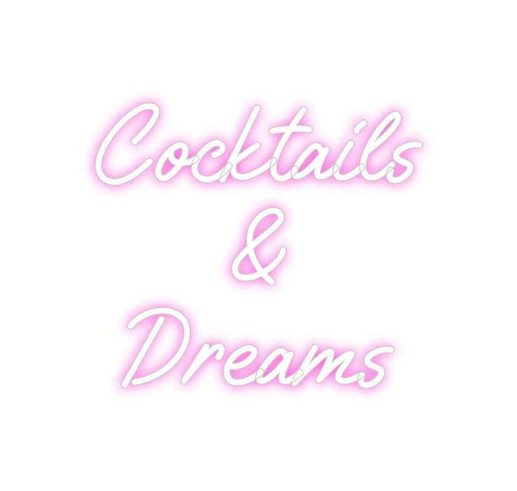 Custom Neon: Cocktails ... - Neon Filter