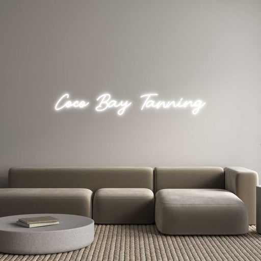 Custom Neon: Coco Bay Tann... - Neon Filter