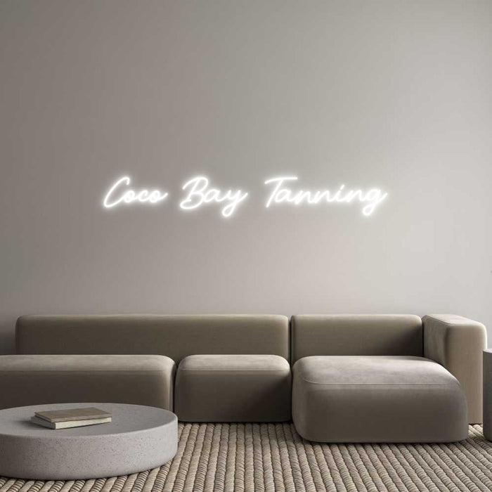 Custom Neon: Coco Bay Tann... - Neon Filter