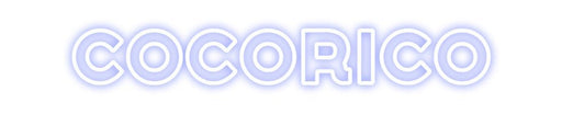 Custom Neon: COCORICO - Neon Filter