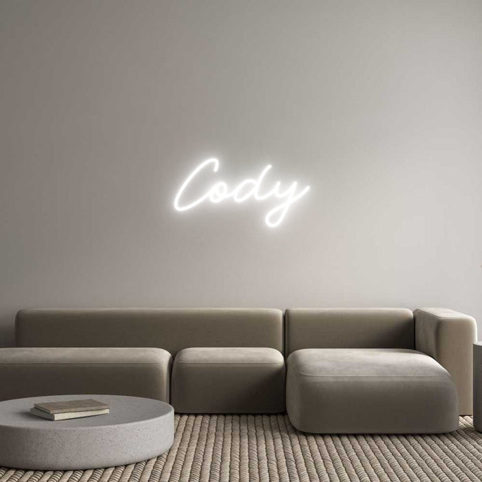 Custom Neon: Cody - Neon Filter