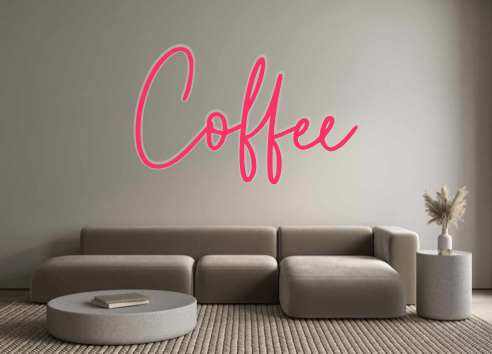 Custom Neon: Coffee - Neon Filter