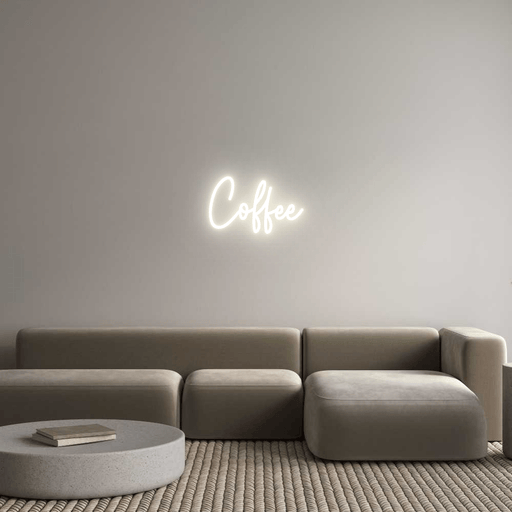 Custom Neon: Coffee - Neon Filter