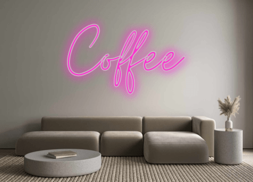 Custom Neon: Coffee - Neon Filter