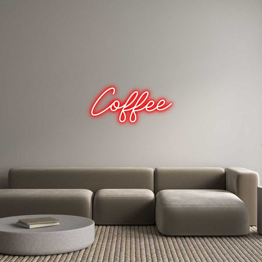 Custom Neon: Coffee - Neon Filter