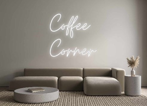 Custom Neon: Coffee Corner - Neon Filter