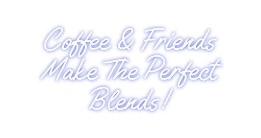 Custom Neon: Coffee & Frie... - Neon Filter