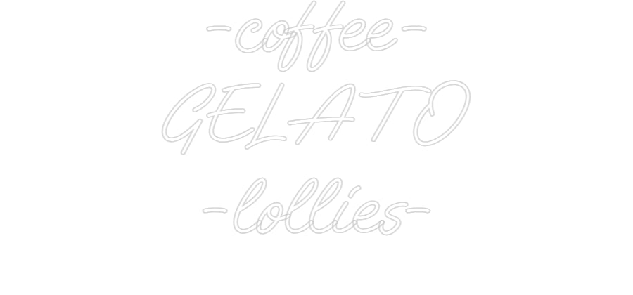 Custom Neon: - coffee - GEL... - Neon Filter