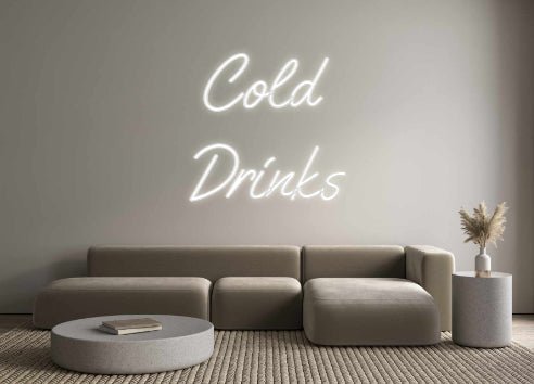 Custom Neon: Cold Drinks - Neon Filter