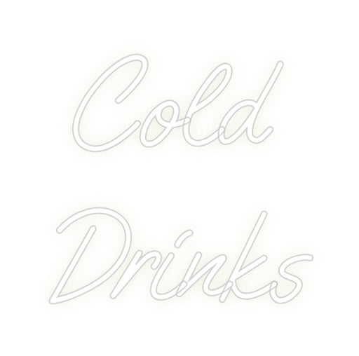 Custom Neon: Cold Drinks - Neon Filter