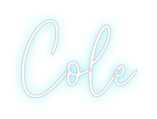 Custom Neon: Cole - Neon Filter