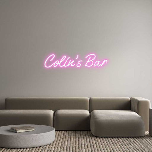 Custom Neon: Colin's Bar - Neon Filter