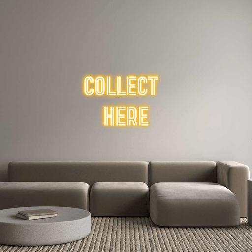 Custom Neon: Collect here - Neon Filter