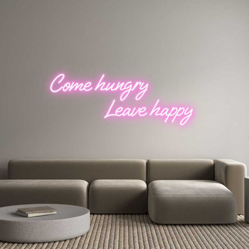 Custom Neon: Come hungry ... - Neon Filter