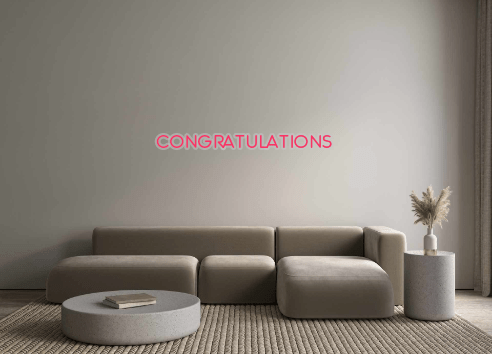 Custom Neon: Congratulatio... - Neon Filter