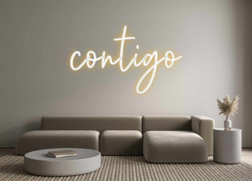 Custom Neon: contigo - Neon Filter