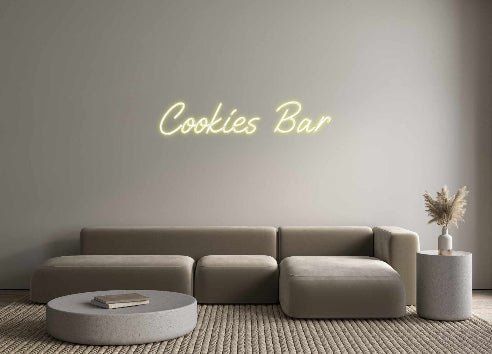 Custom Neon: Cookies Bar - Neon Filter