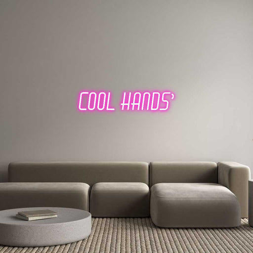 Custom Neon: Cool Hands’ - Neon Filter