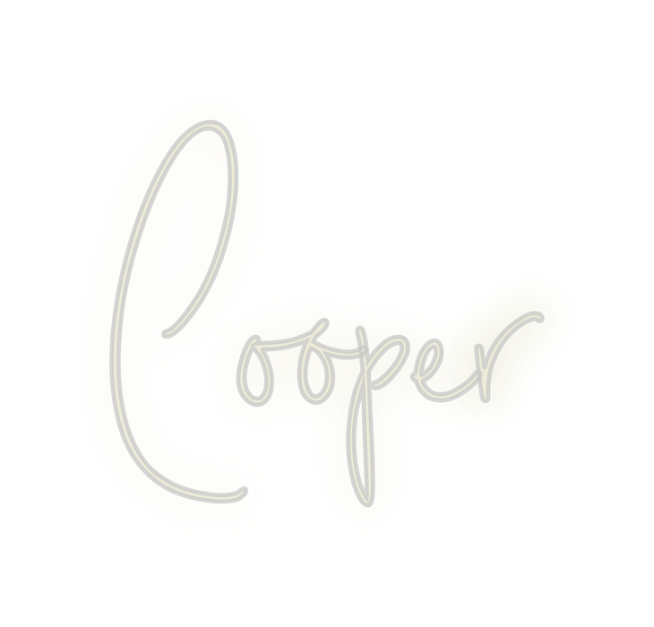 Custom Neon: Cooper - Neon Filter