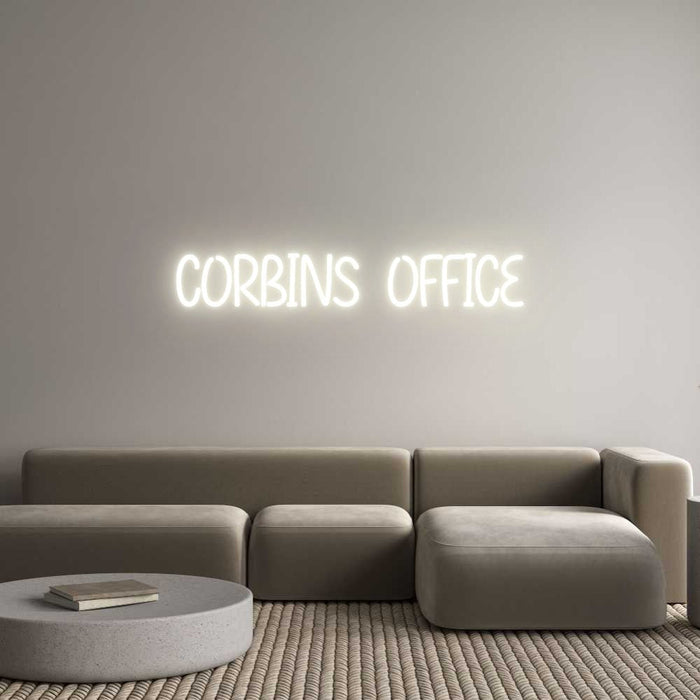 Custom Neon: CORBINS OFFICE - Neon Filter